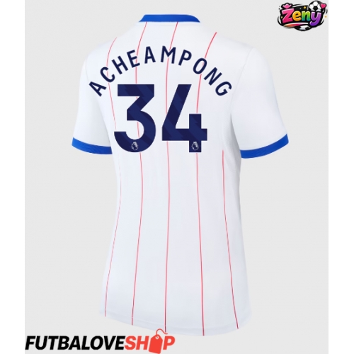 Dres Chelsea Josh Acheampong #34 Tretina pre Ženy 2026-27 Krátky Rukáv